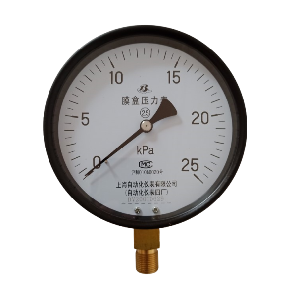 YE-150普通膜盒压力表-上海自动化仪表四厂